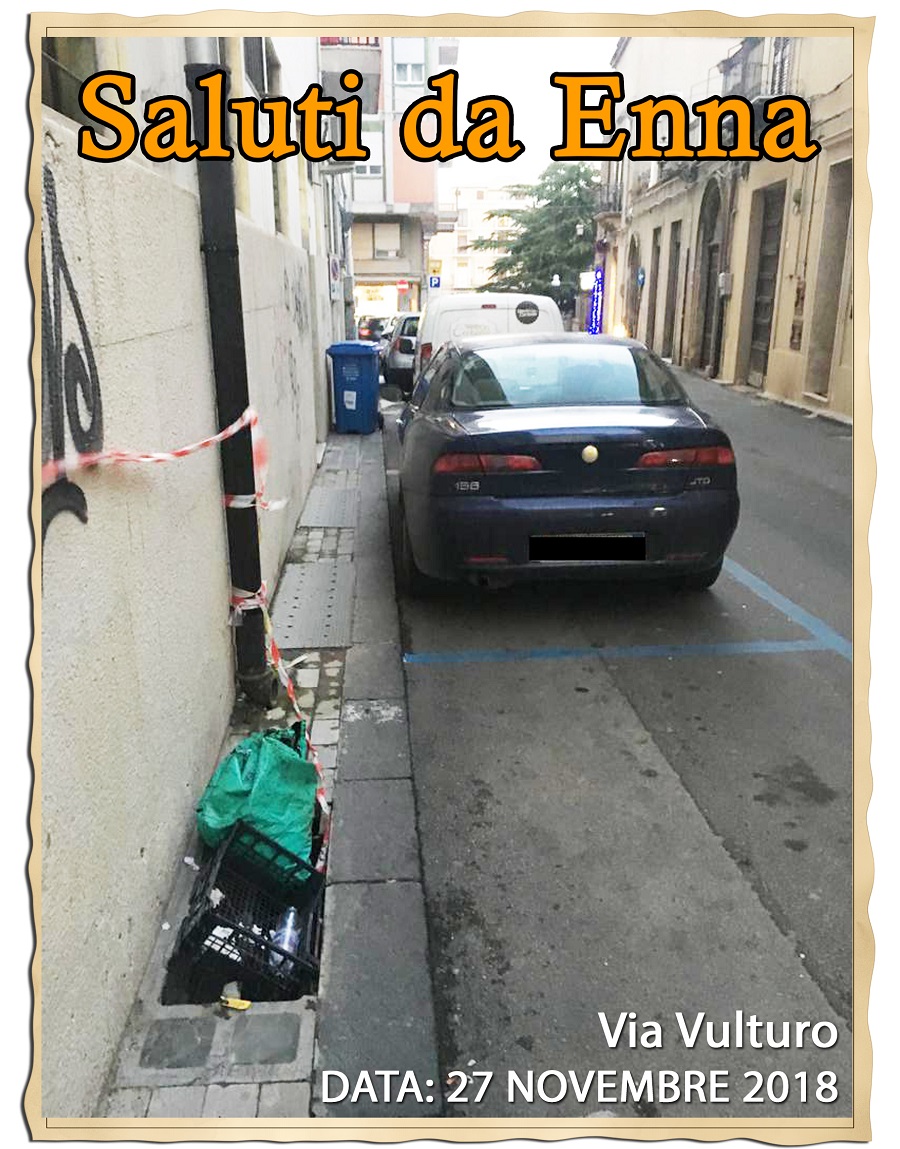 CARTOLINA VIA VULTURO