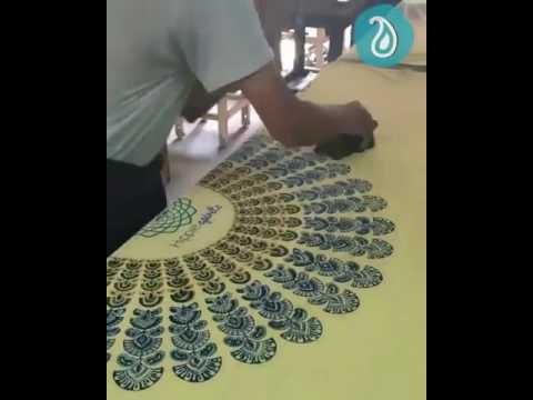 Mandala art tapestry
